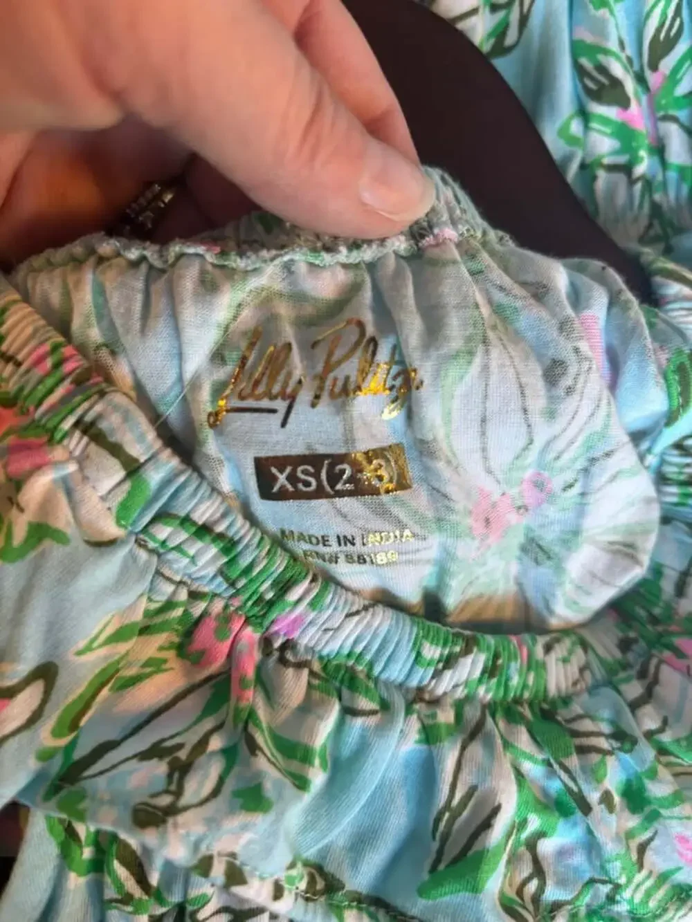 Lilly Pulitzer Girls Zetta Midi Dress Multi Lil Sun Of A Bun Size XS 2/3 NWT $88